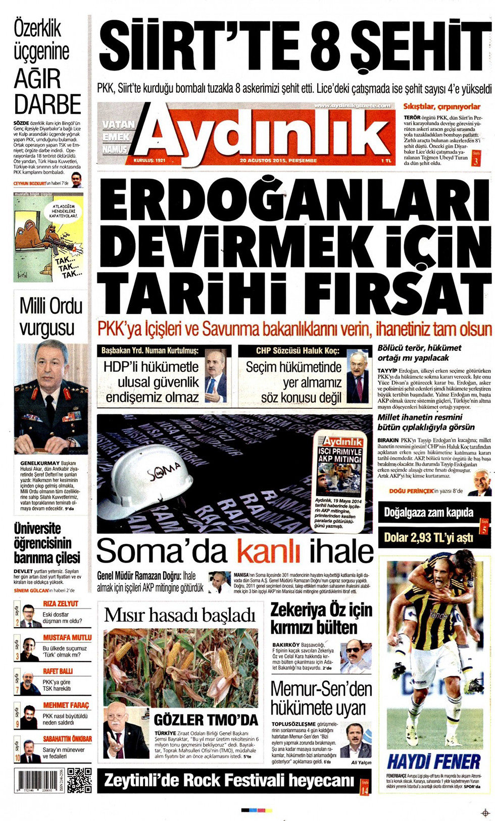 Gazeteler bugün ne yazdı? - 12