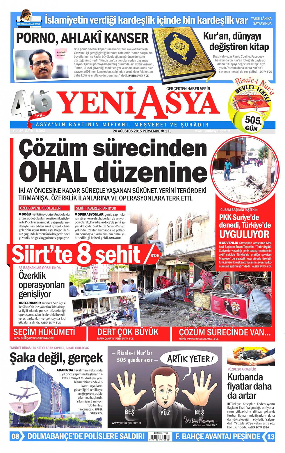 Gazeteler bugün ne yazdı? - 14