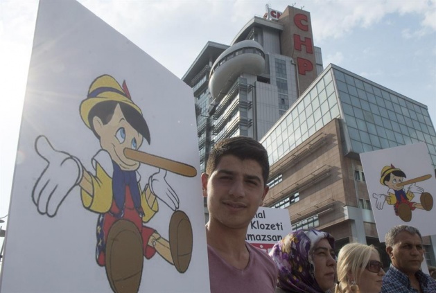 CHP Binası önünde protesto - 6