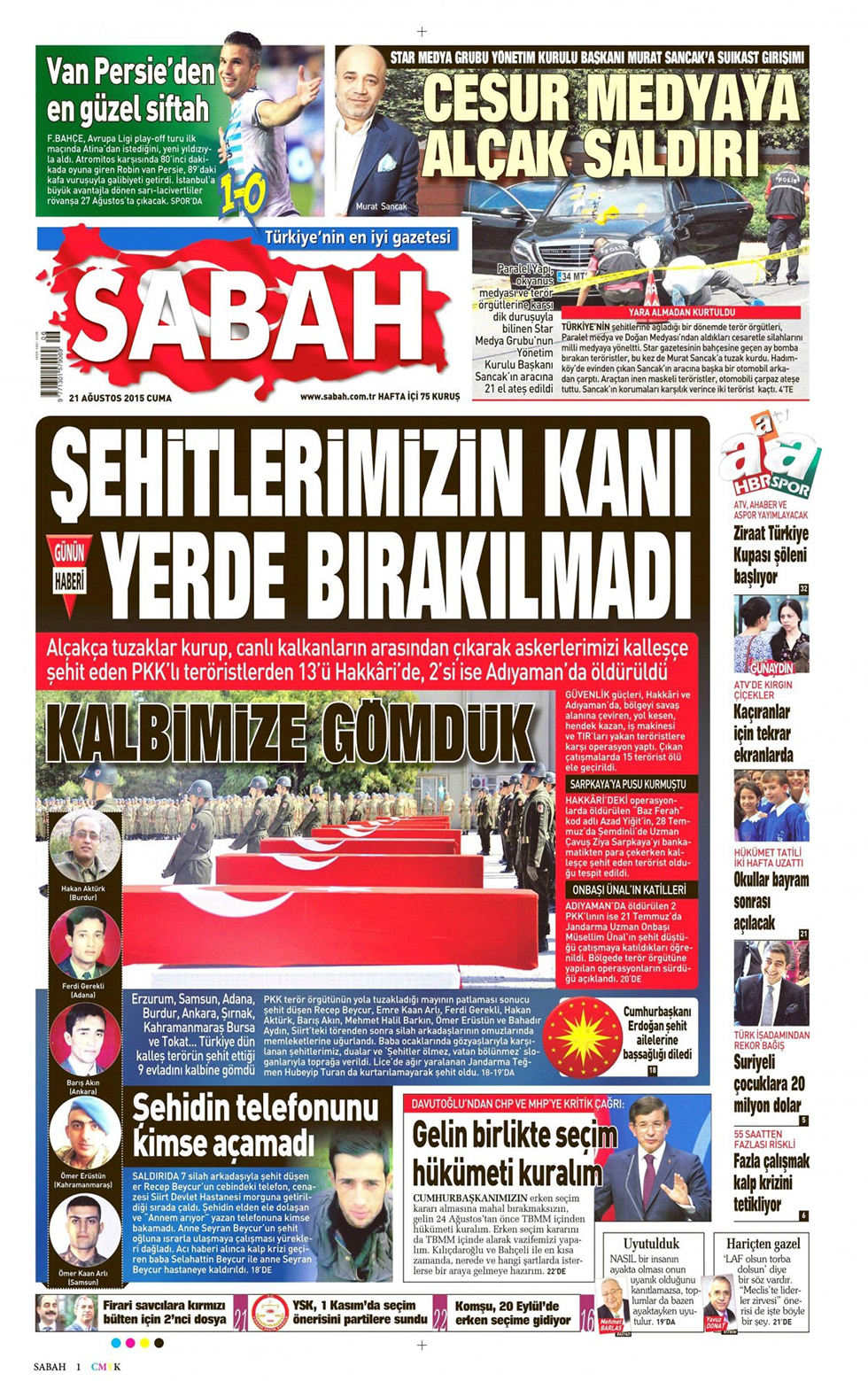 Gazeteler bugün ne yazdı? - 5