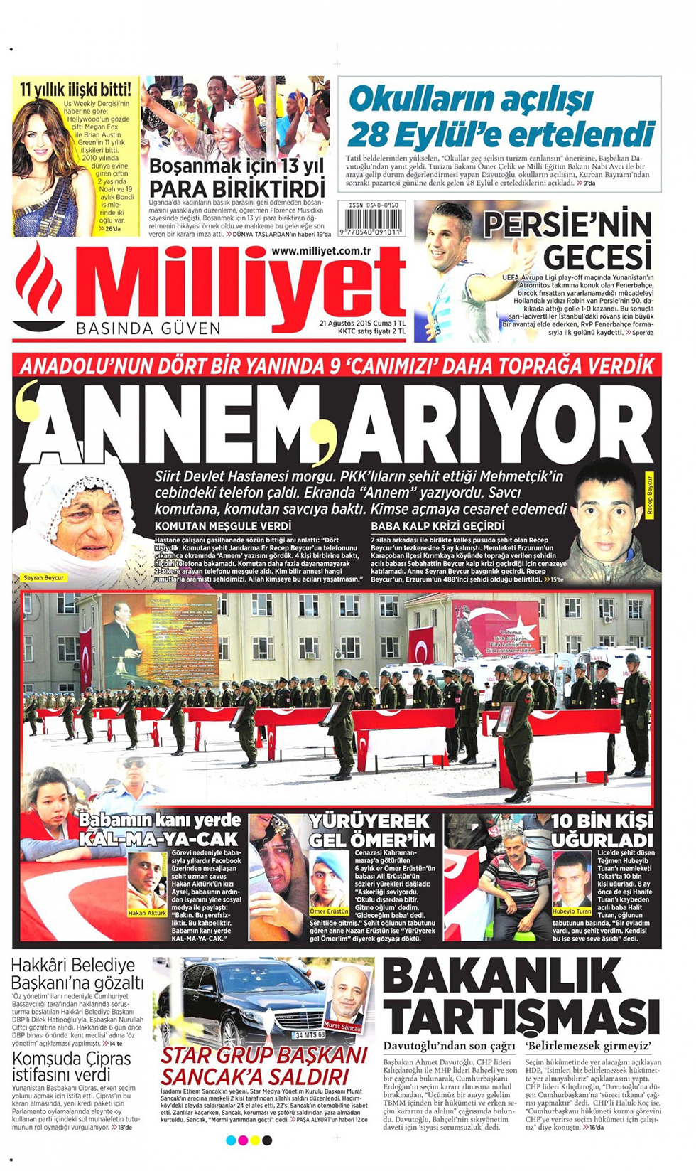 Gazeteler bugün ne yazdı? - 20