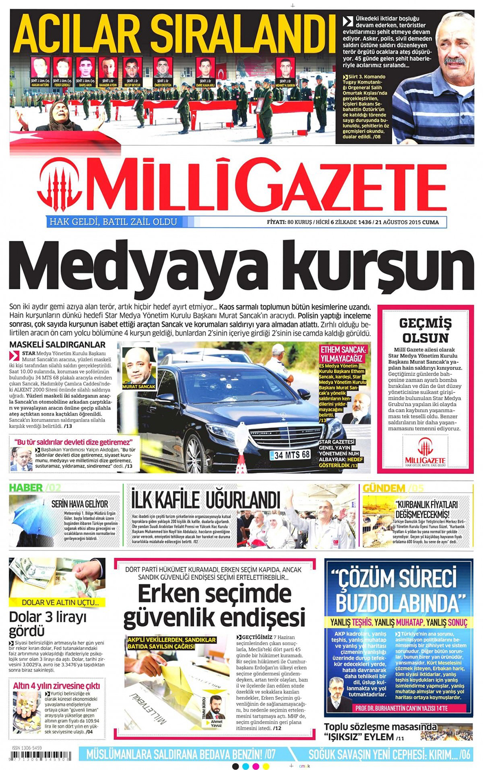 Gazeteler bugün ne yazdı? - 9