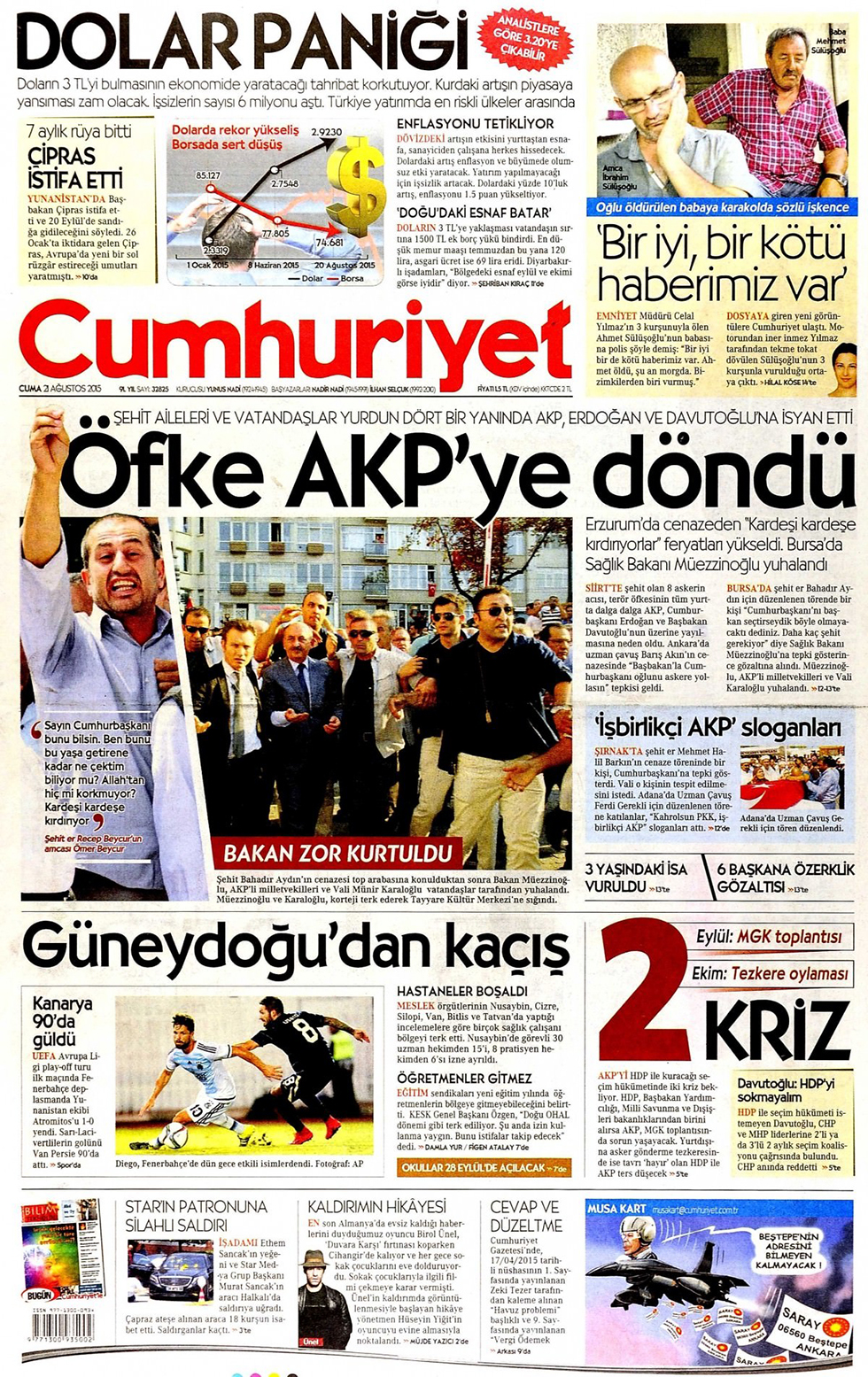 Gazeteler bugün ne yazdı? - 14