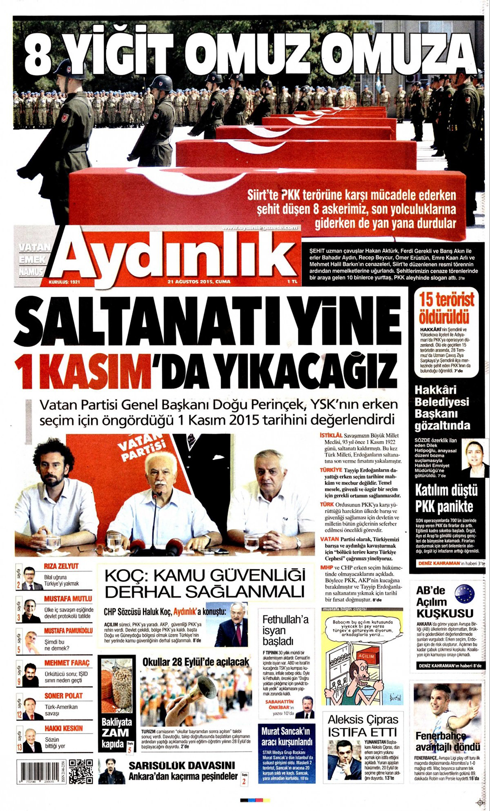 Gazeteler bugün ne yazdı? - 13