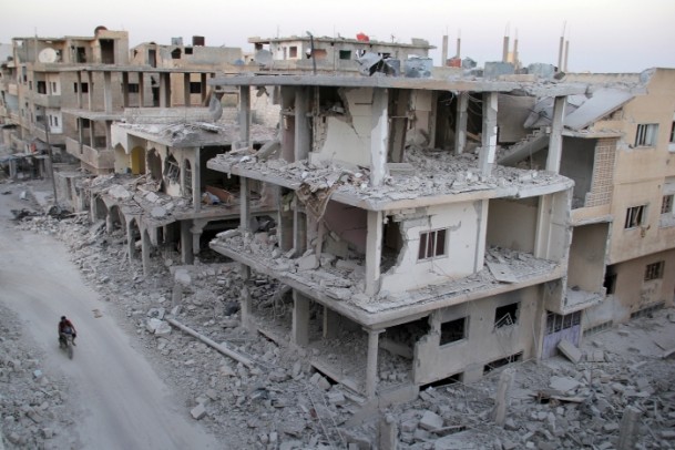 Dera'daki yıkım görüntülendi - 765