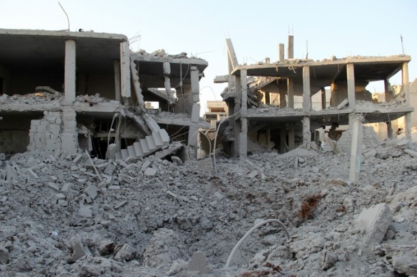 Dera'daki yıkım görüntülendi - 569