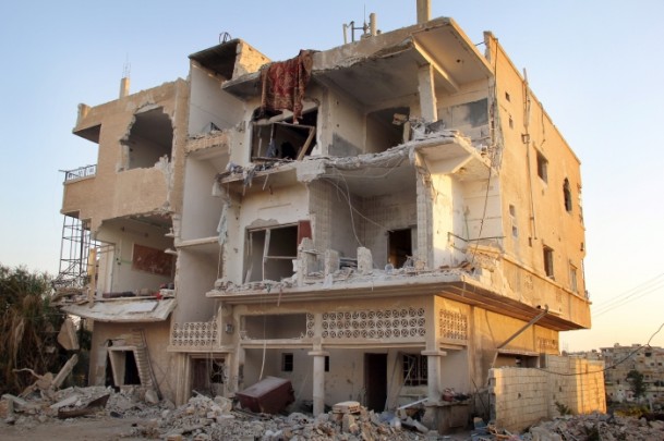 Dera'daki yıkım görüntülendi - 682