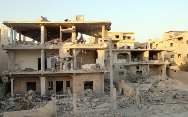 Dera'daki yıkım görüntülendi - 577