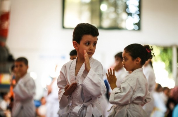 Gazzeli çocuklar 'Karate' ile nefes alıyor - 2