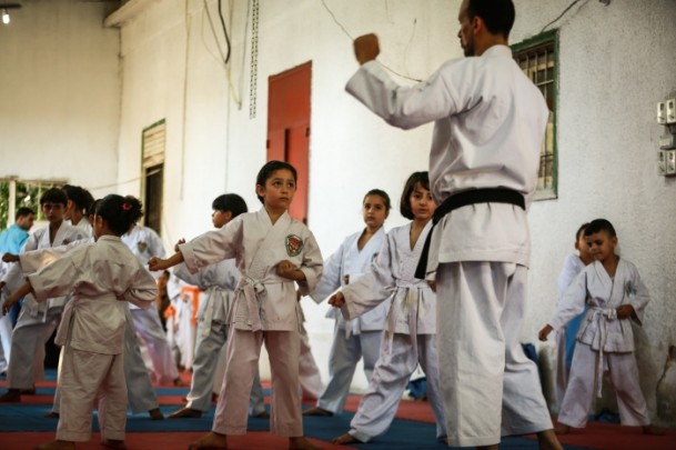 Gazzeli çocuklar 'Karate' ile nefes alıyor - 3
