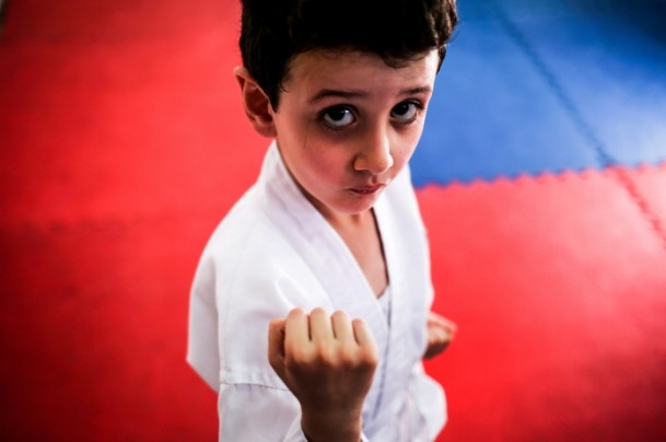 Gazzeli çocuklar 'Karate' ile nefes alıyor - 6