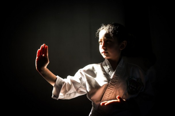 Gazzeli çocuklar 'Karate' ile nefes alıyor - 7