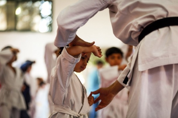 Gazzeli çocuklar 'Karate' ile nefes alıyor - 5