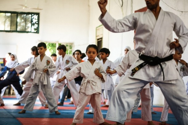 Gazzeli çocuklar 'Karate' ile nefes alıyor - 4