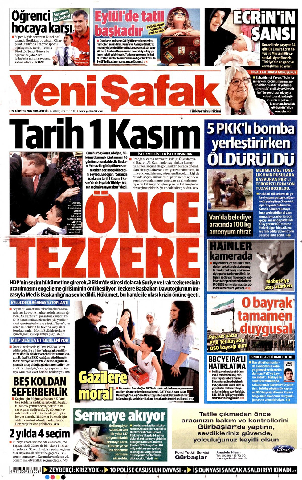 Gazeteler bugün ne yazdı? - 6