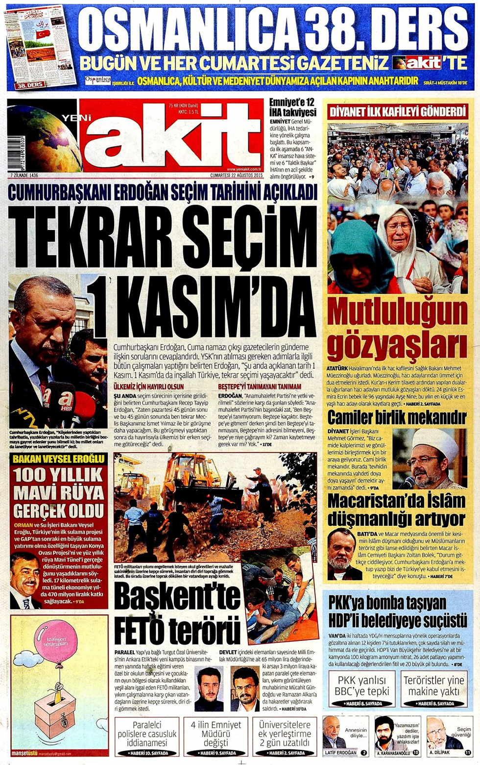 Gazeteler bugün ne yazdı? - 11