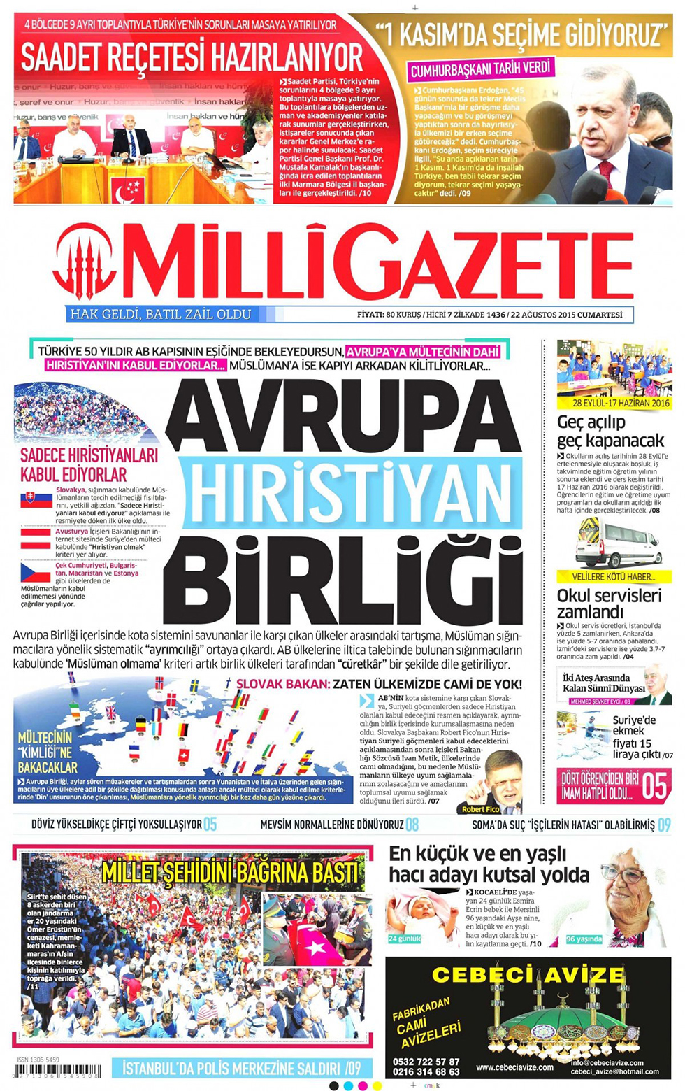 Gazeteler bugün ne yazdı? - 8