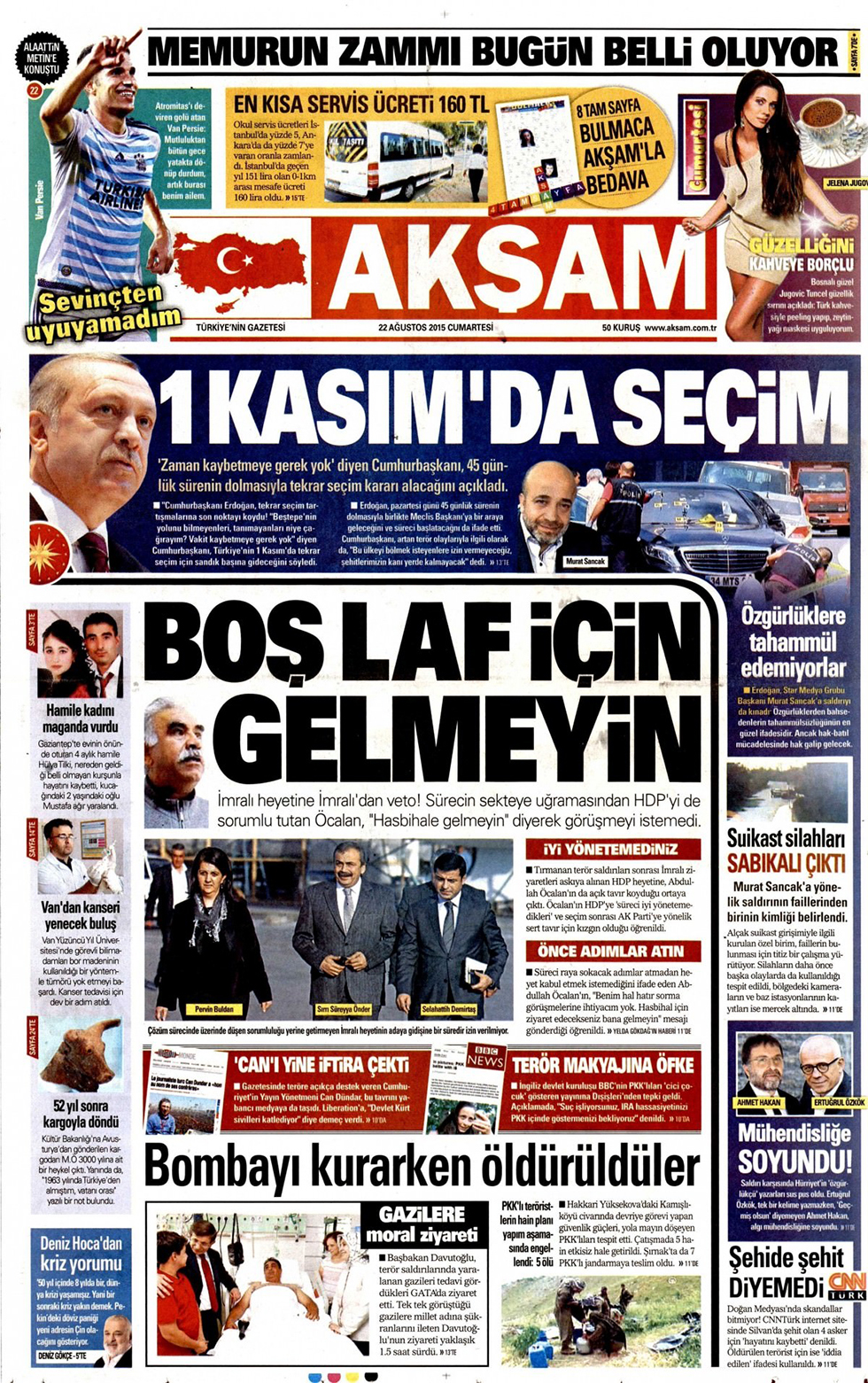 Gazeteler bugün ne yazdı? - 20