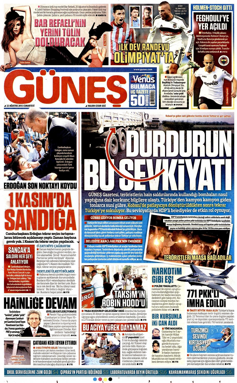 Gazeteler bugün ne yazdı? - 24