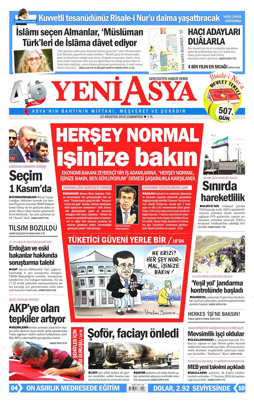 Gazeteler bugün ne yazdı? - 2