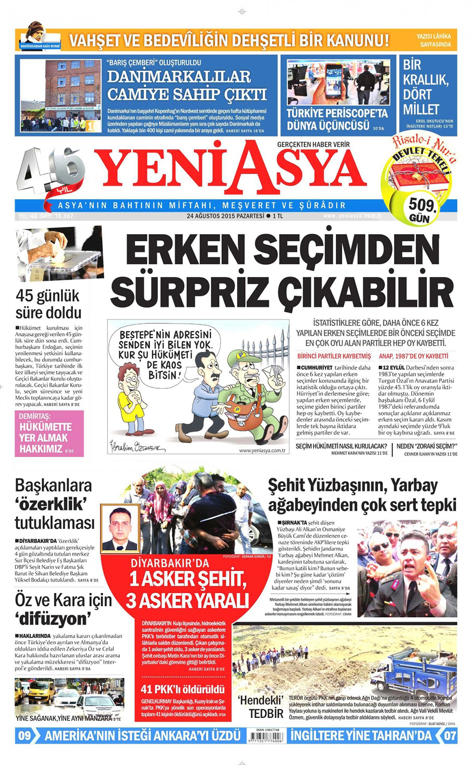 Gazeteler bugün ne yazdı? - 16