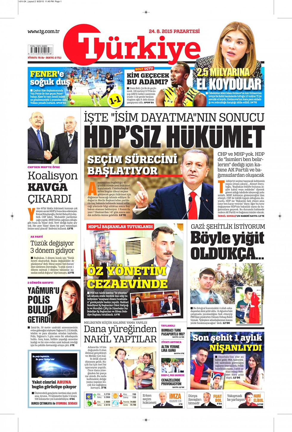 Gazeteler bugün ne yazdı? - 5