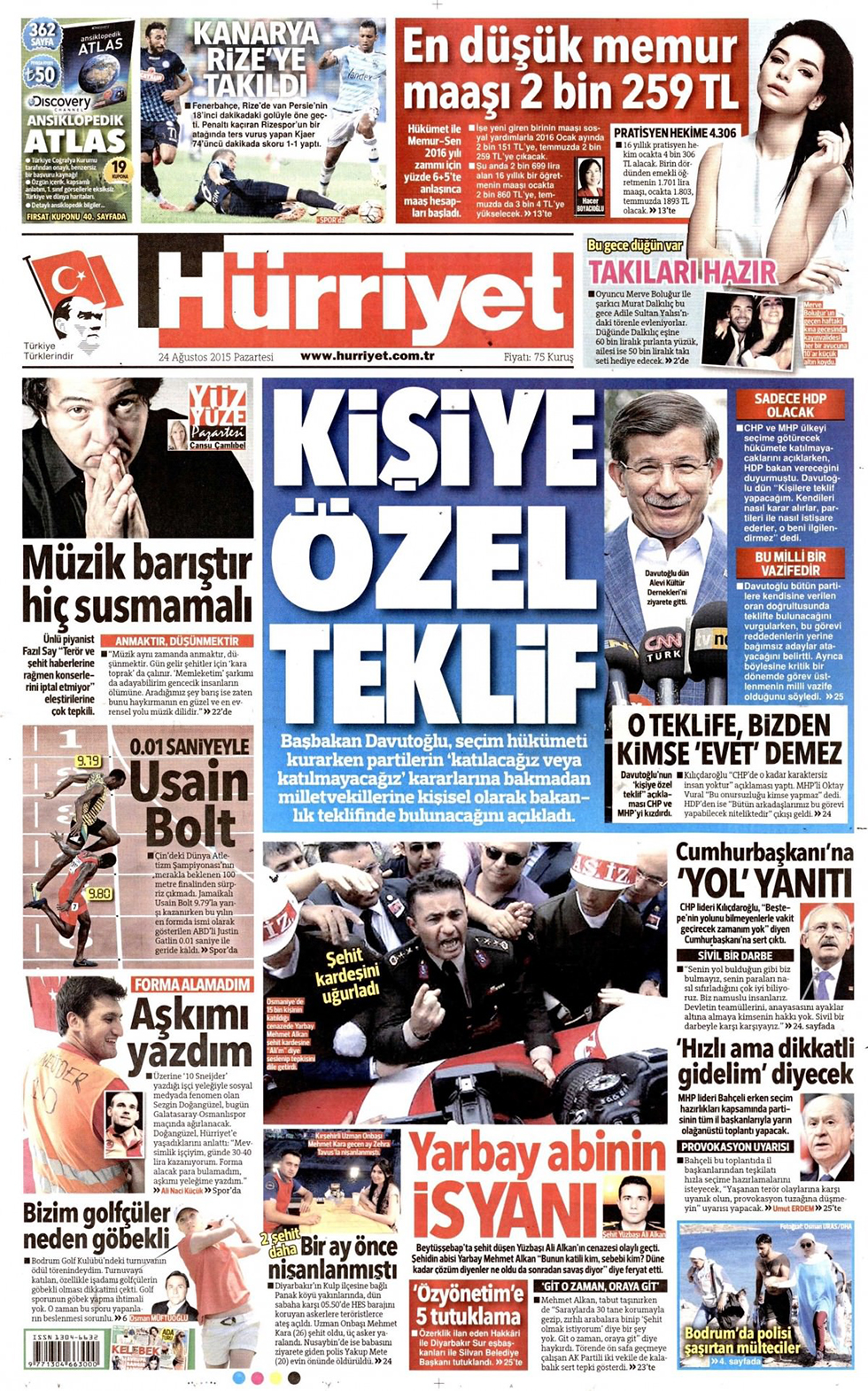 Gazeteler bugün ne yazdı? - 1