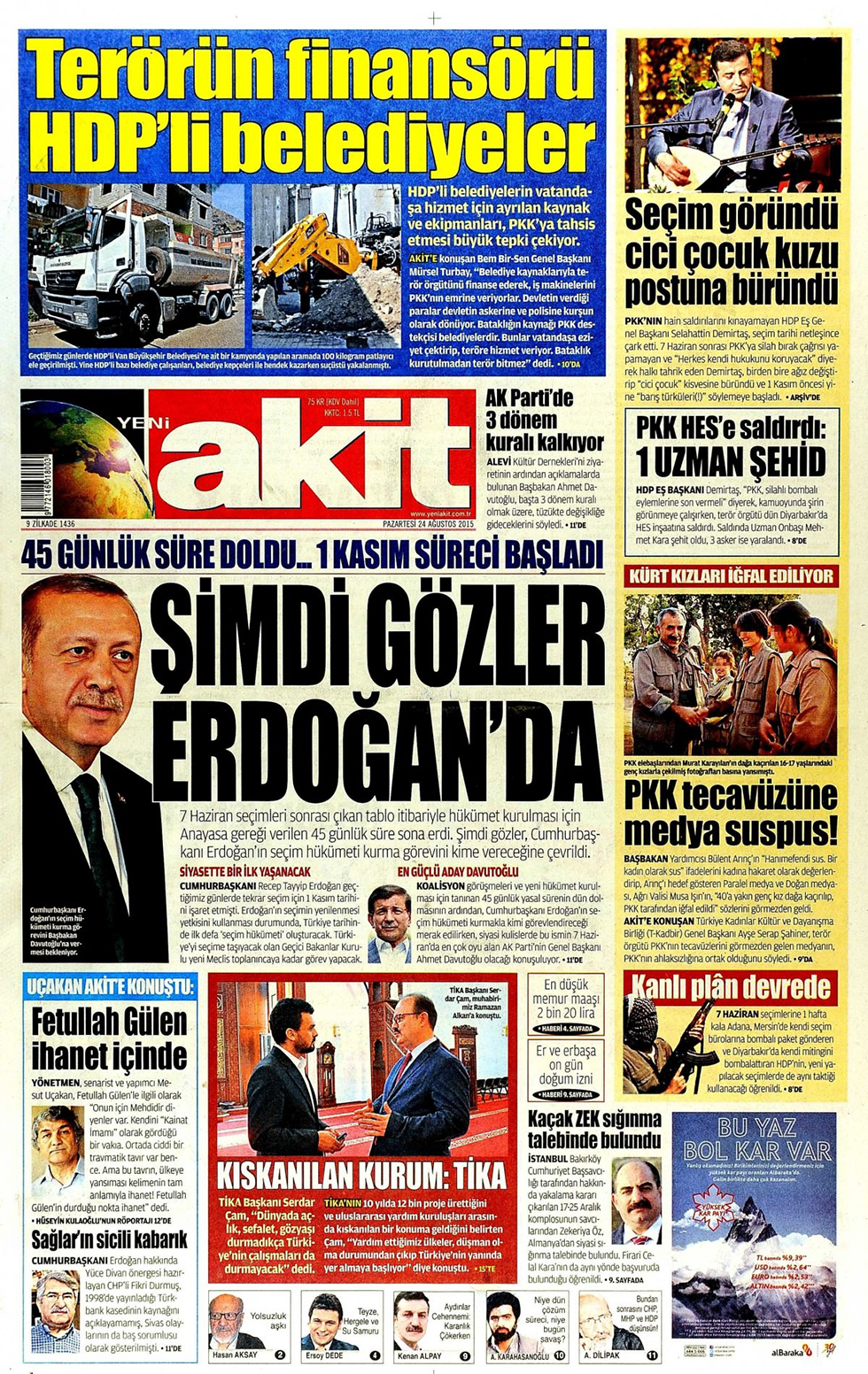 Gazeteler bugün ne yazdı? - 21