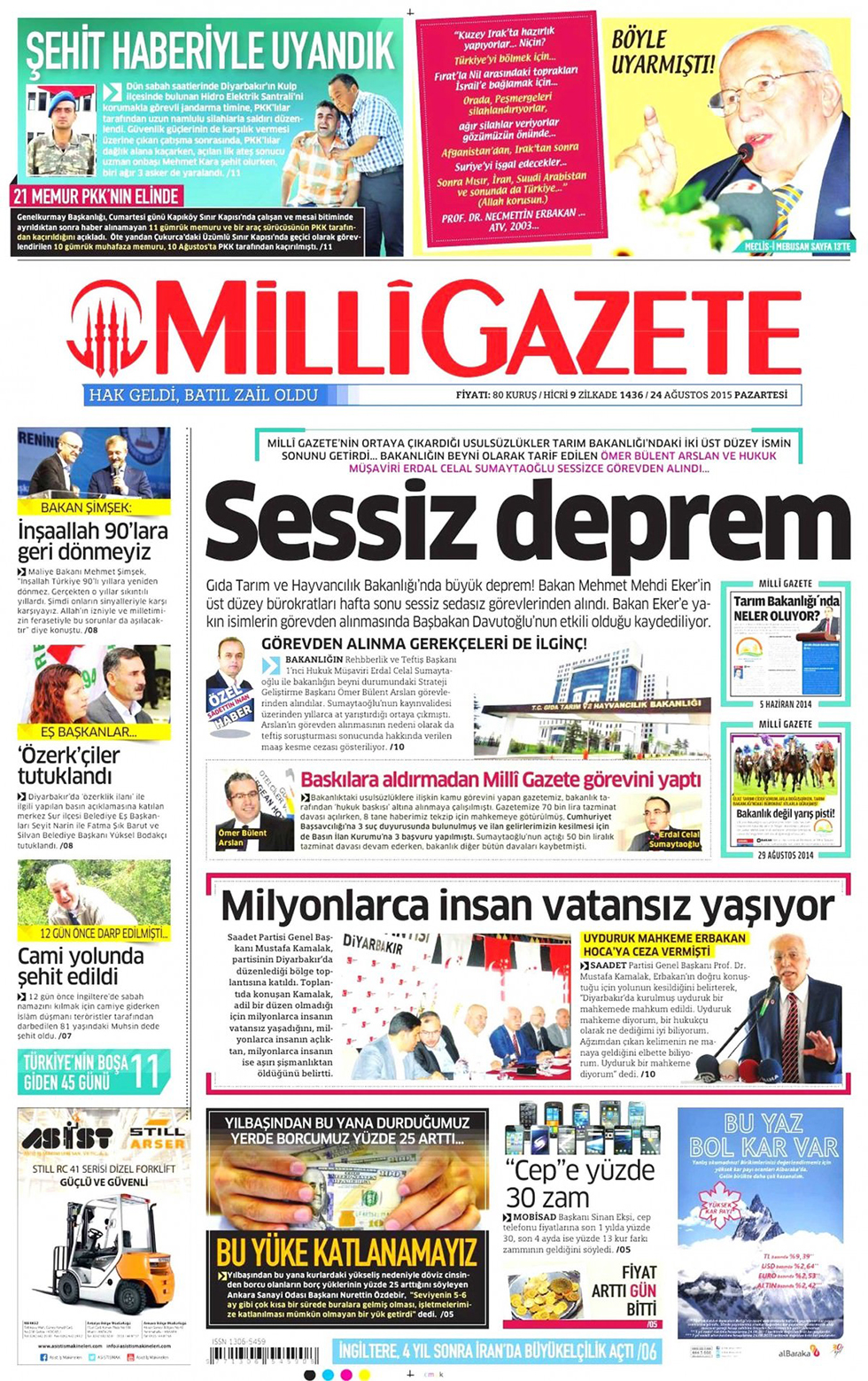 Gazeteler bugün ne yazdı? - 7