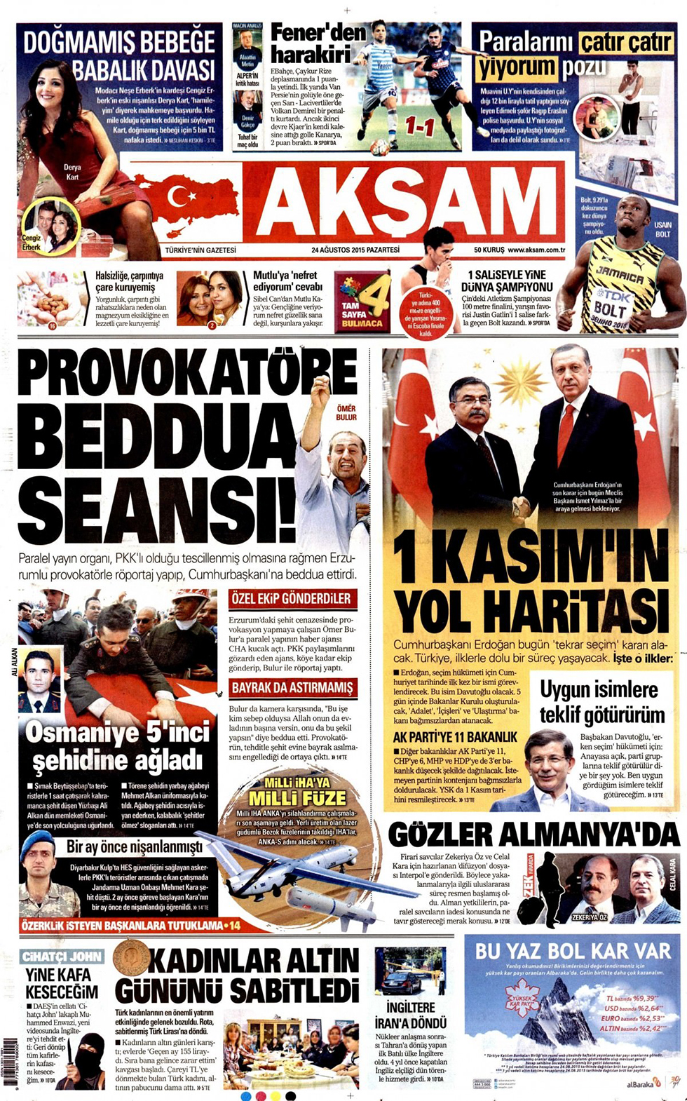 Gazeteler bugün ne yazdı? - 2