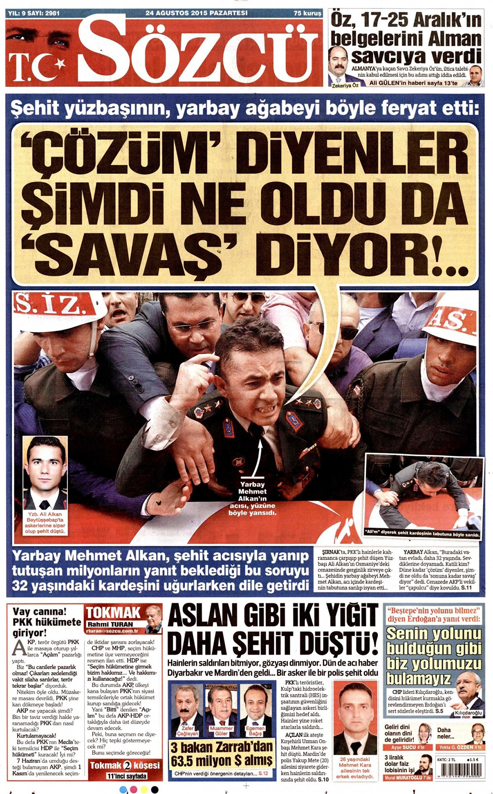 Gazeteler bugün ne yazdı? - 22