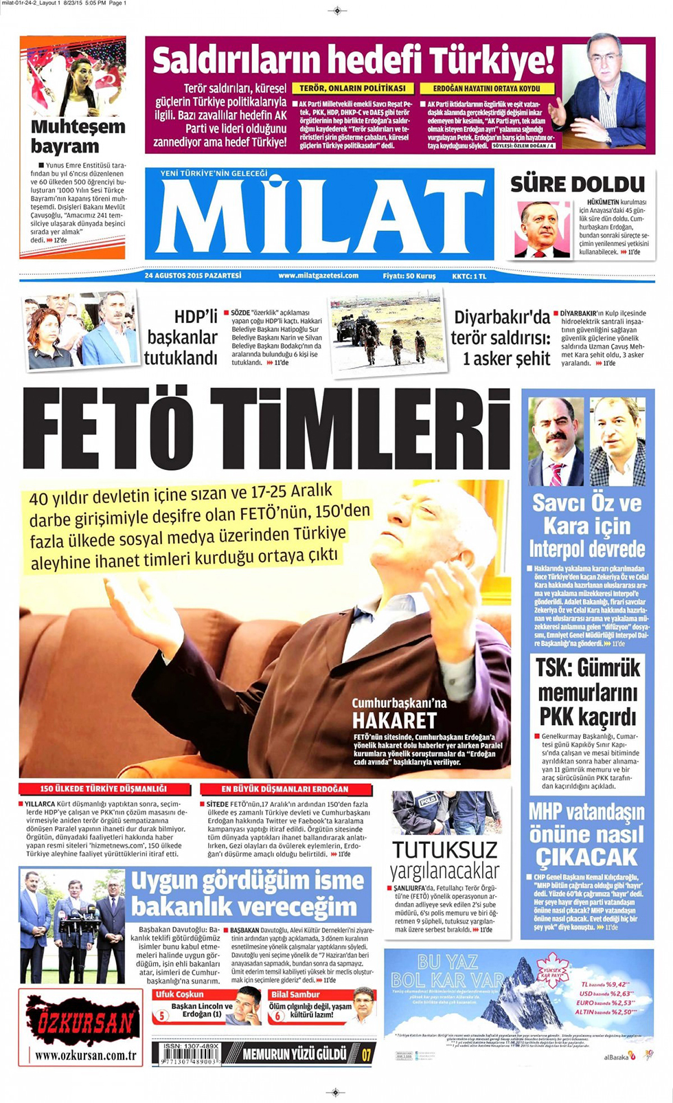 Gazeteler bugün ne yazdı? - 6