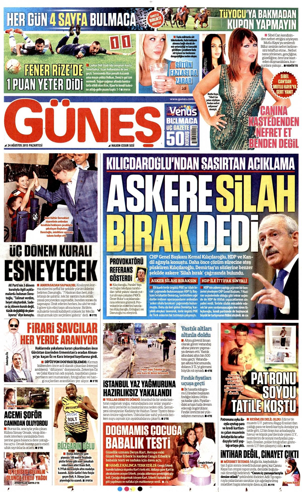 Gazeteler bugün ne yazdı? - 3