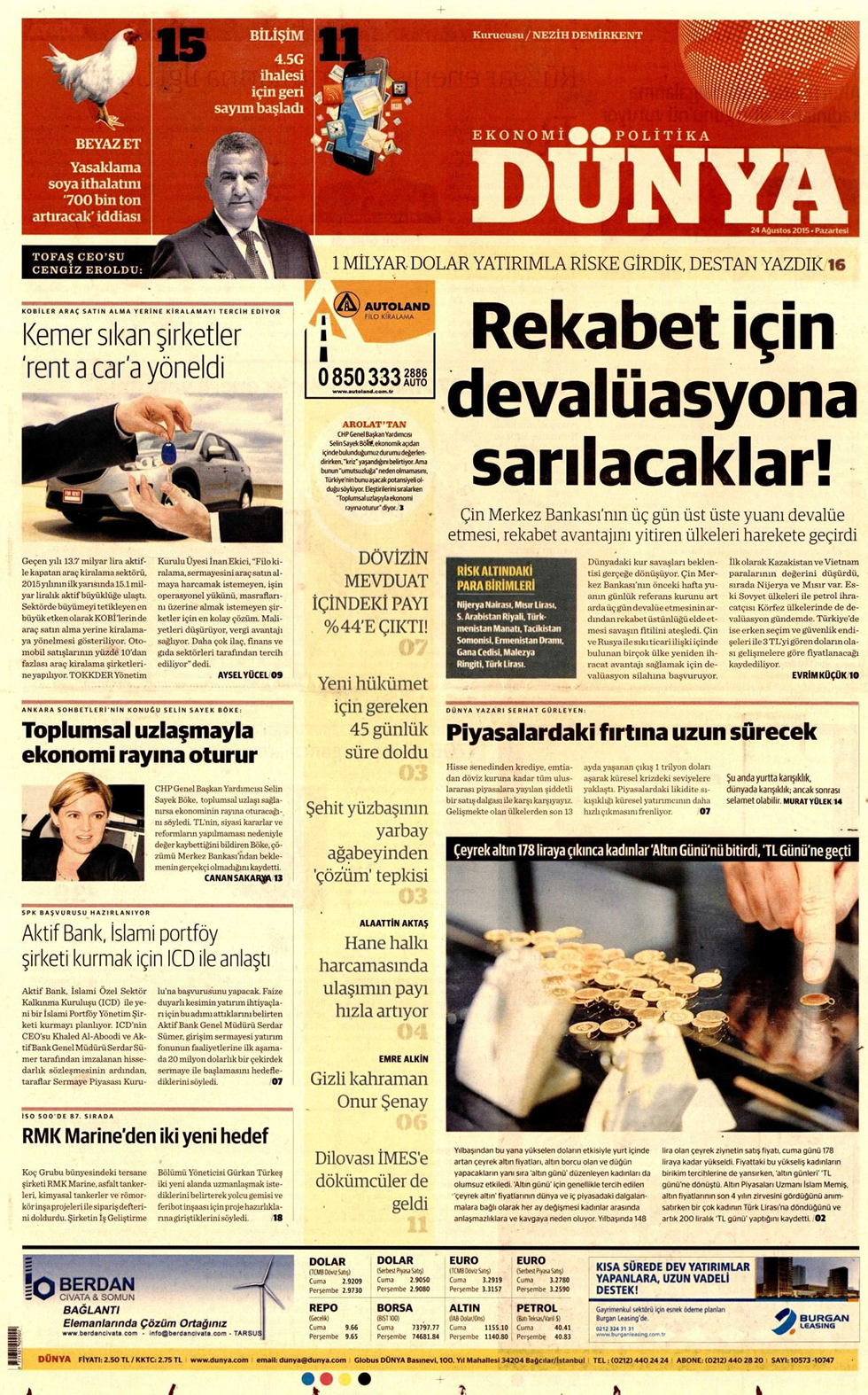 Gazeteler bugün ne yazdı? - 9