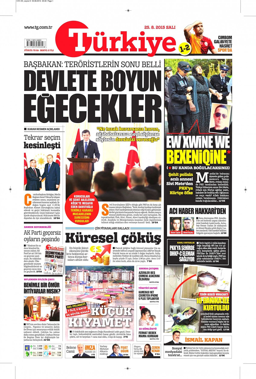 Gazeteler bugün ne yazdı? - 22