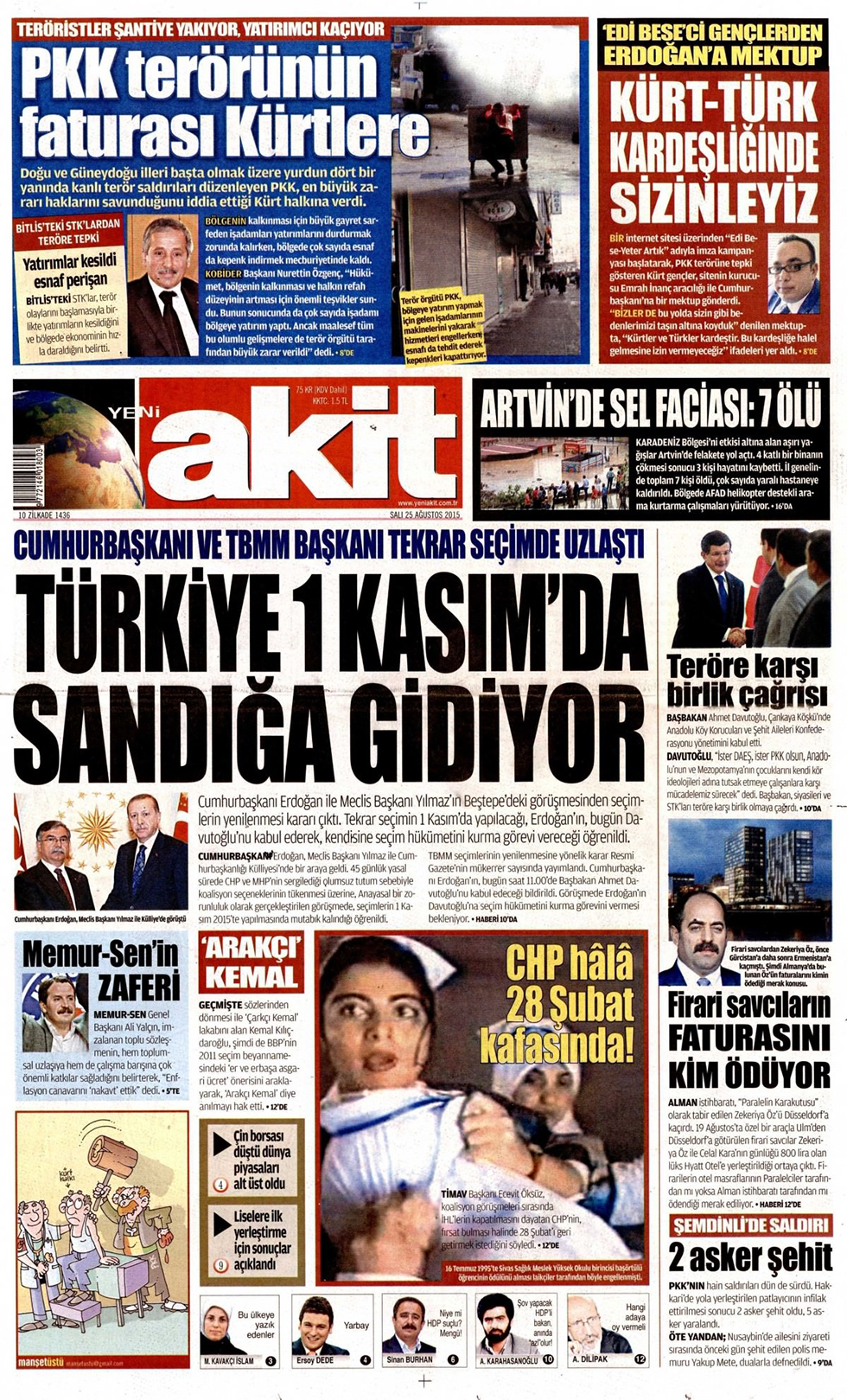 Gazeteler bugün ne yazdı? - 10