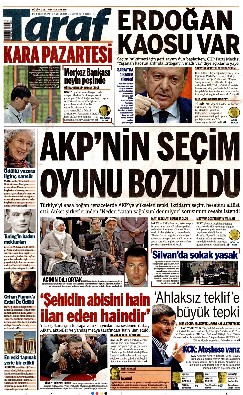 Gazeteler bugün ne yazdı? - 7