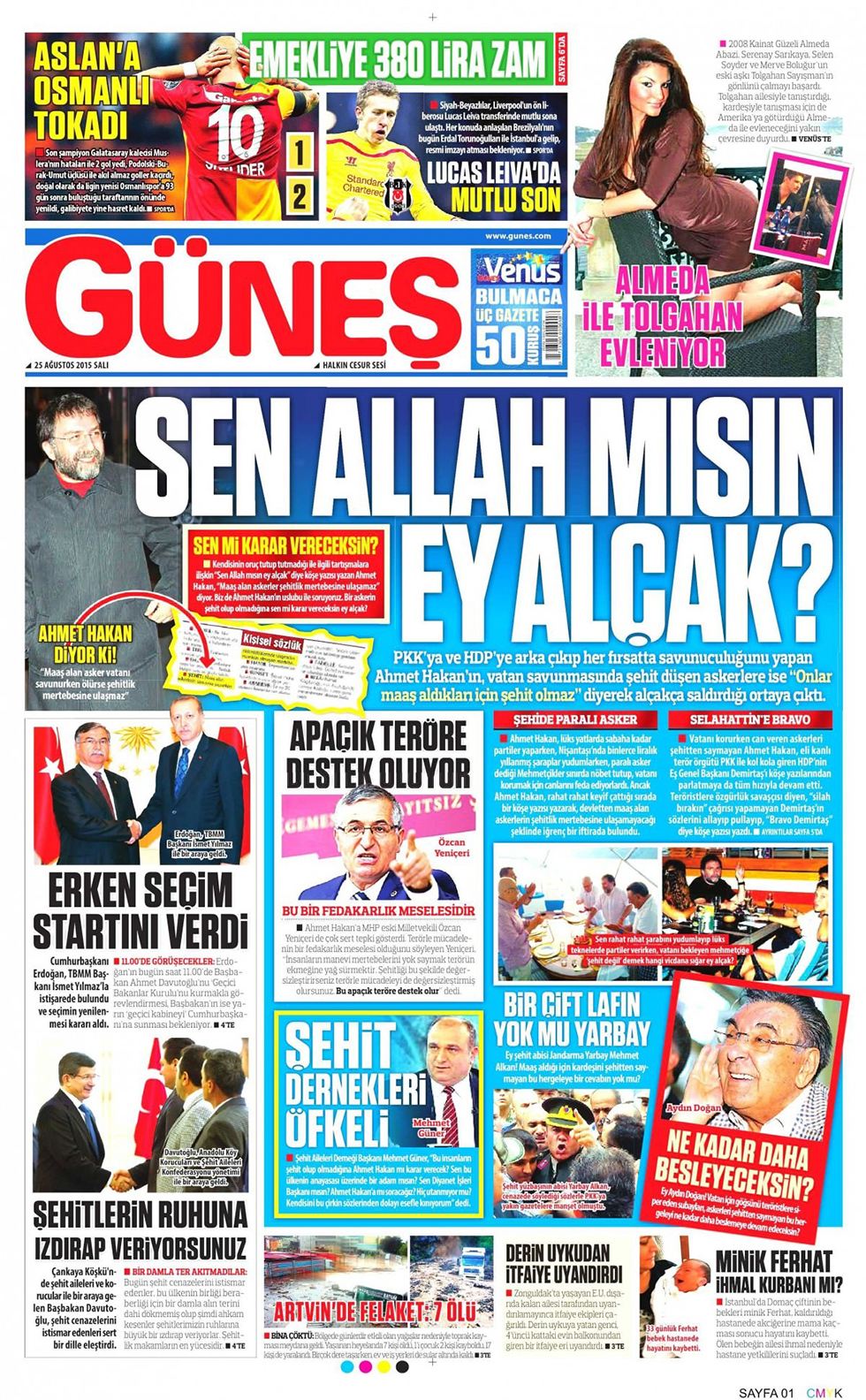 Gazeteler bugün ne yazdı? - 26