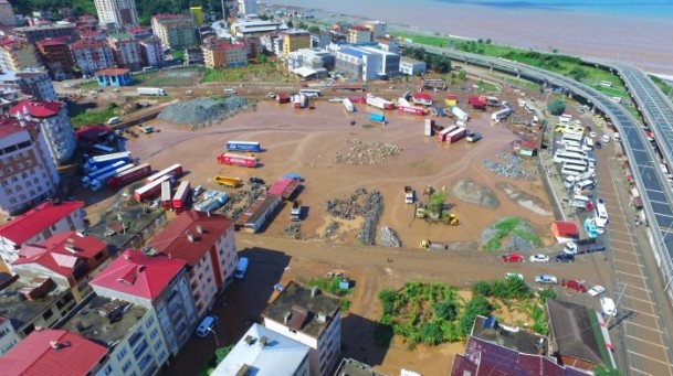 Selin verdiği hasar havadan görüntülendi - 892