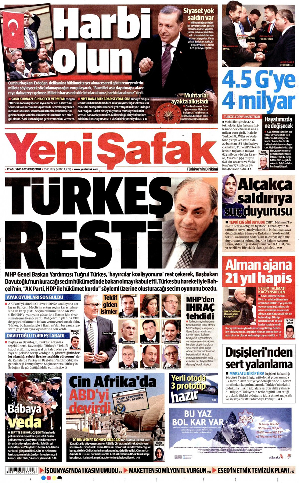 Gazeteler bugün ne yazdı? - 22