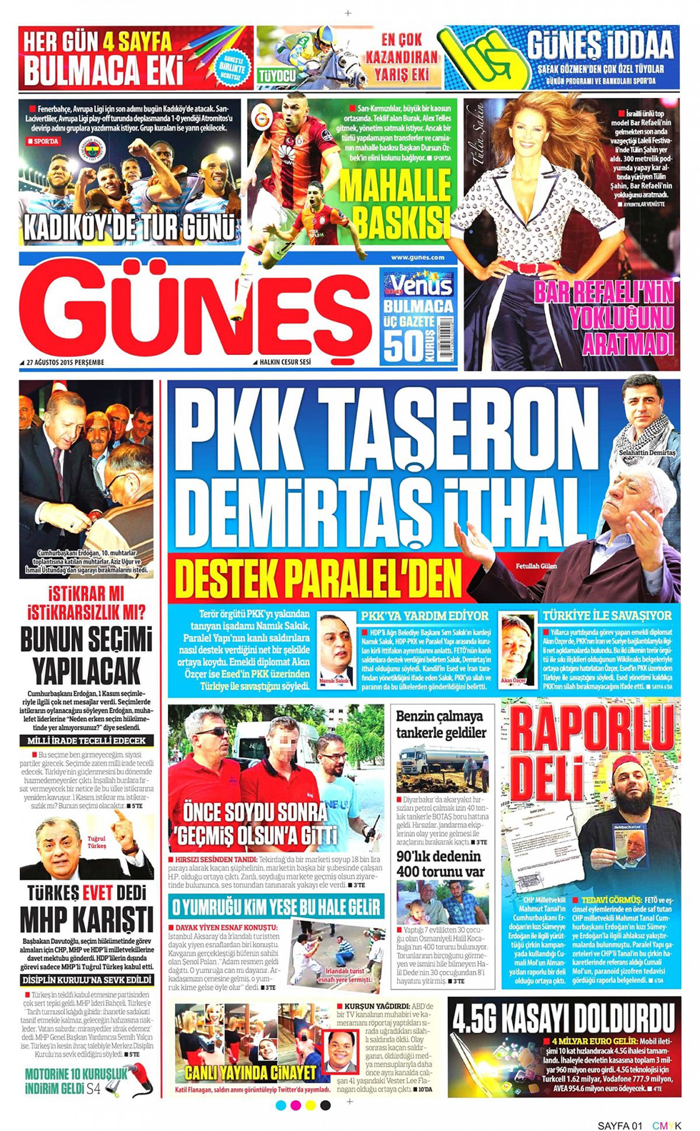 Gazeteler bugün ne yazdı? - 1