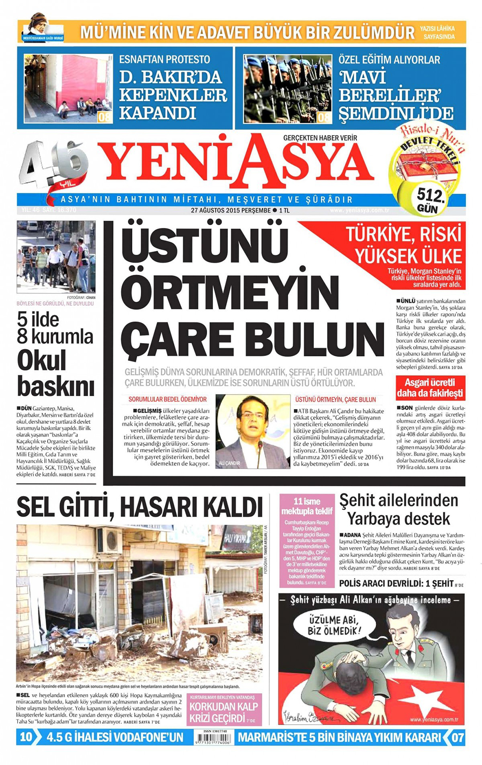 Gazeteler bugün ne yazdı? - 18