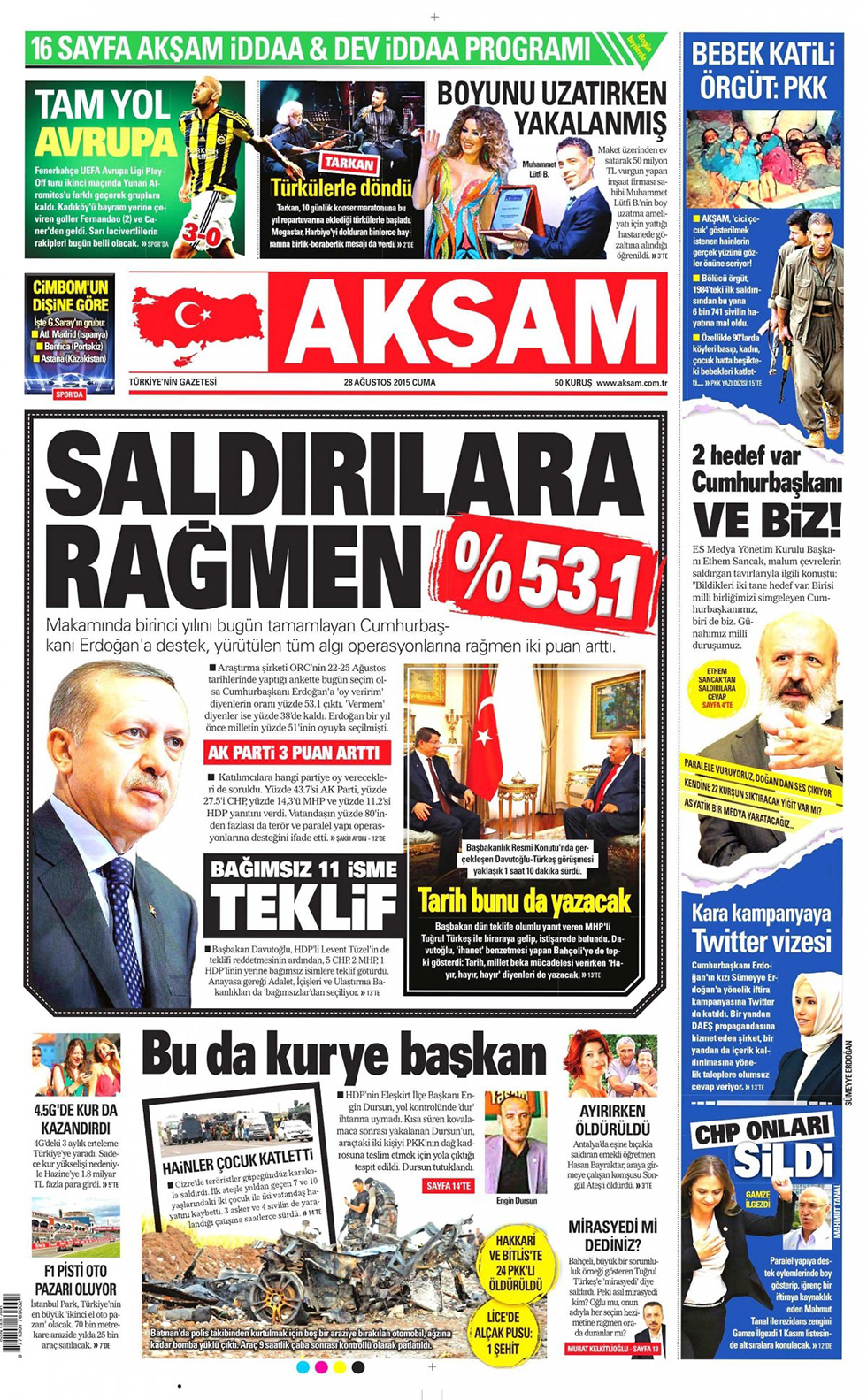 Gazeteler bugün ne yazdı? - 10