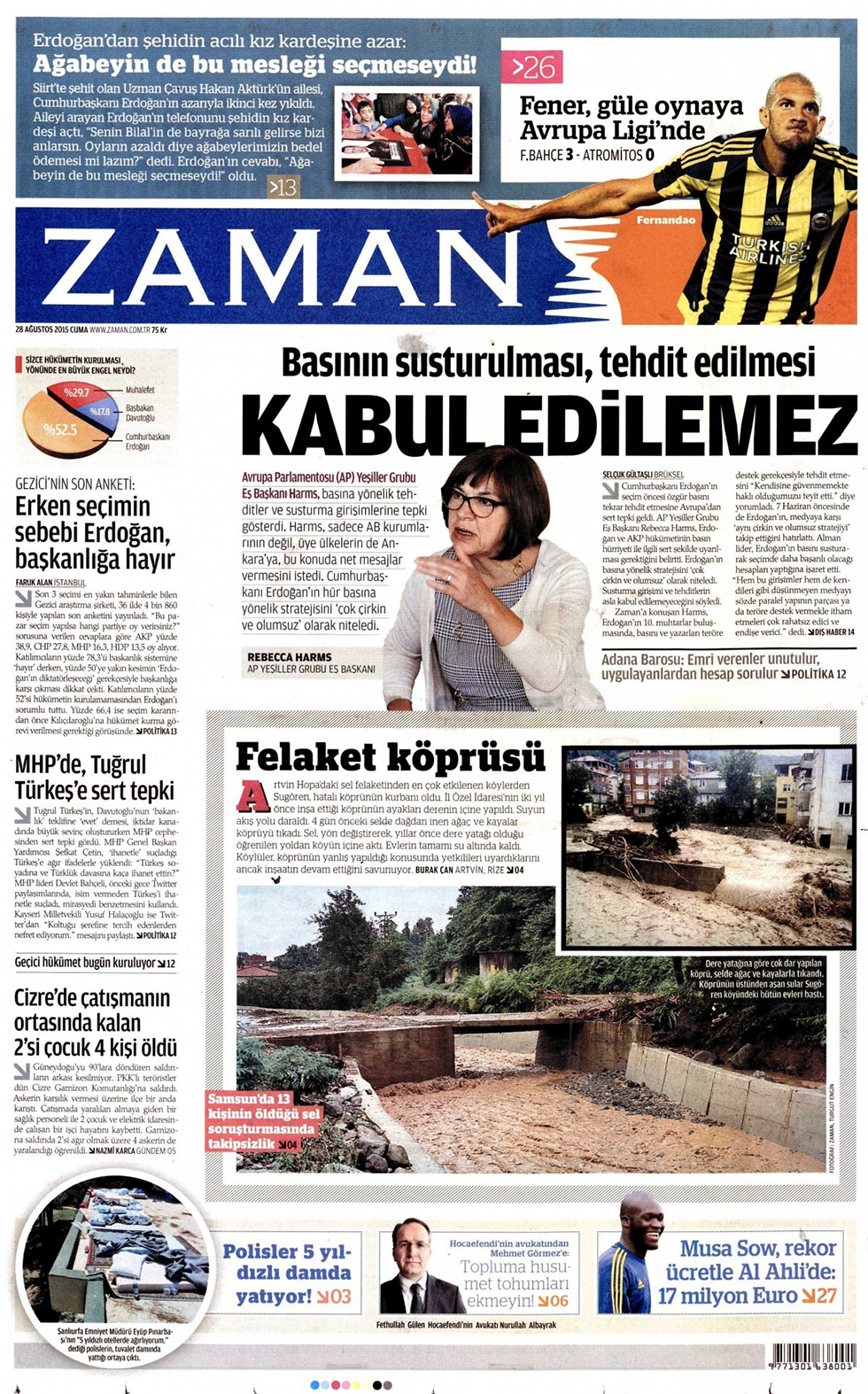 Gazeteler bugün ne yazdı? - 26