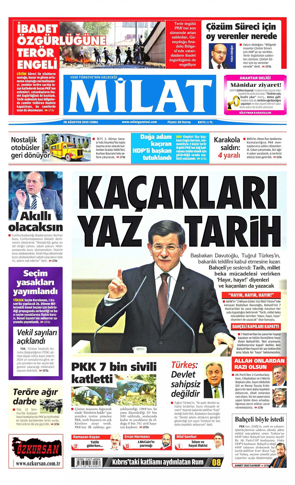 Gazeteler bugün ne yazdı? - 12