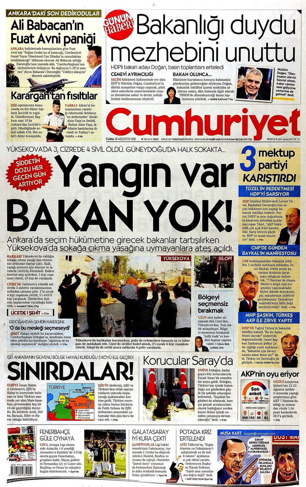 Gazeteler bugün ne yazdı? - 25