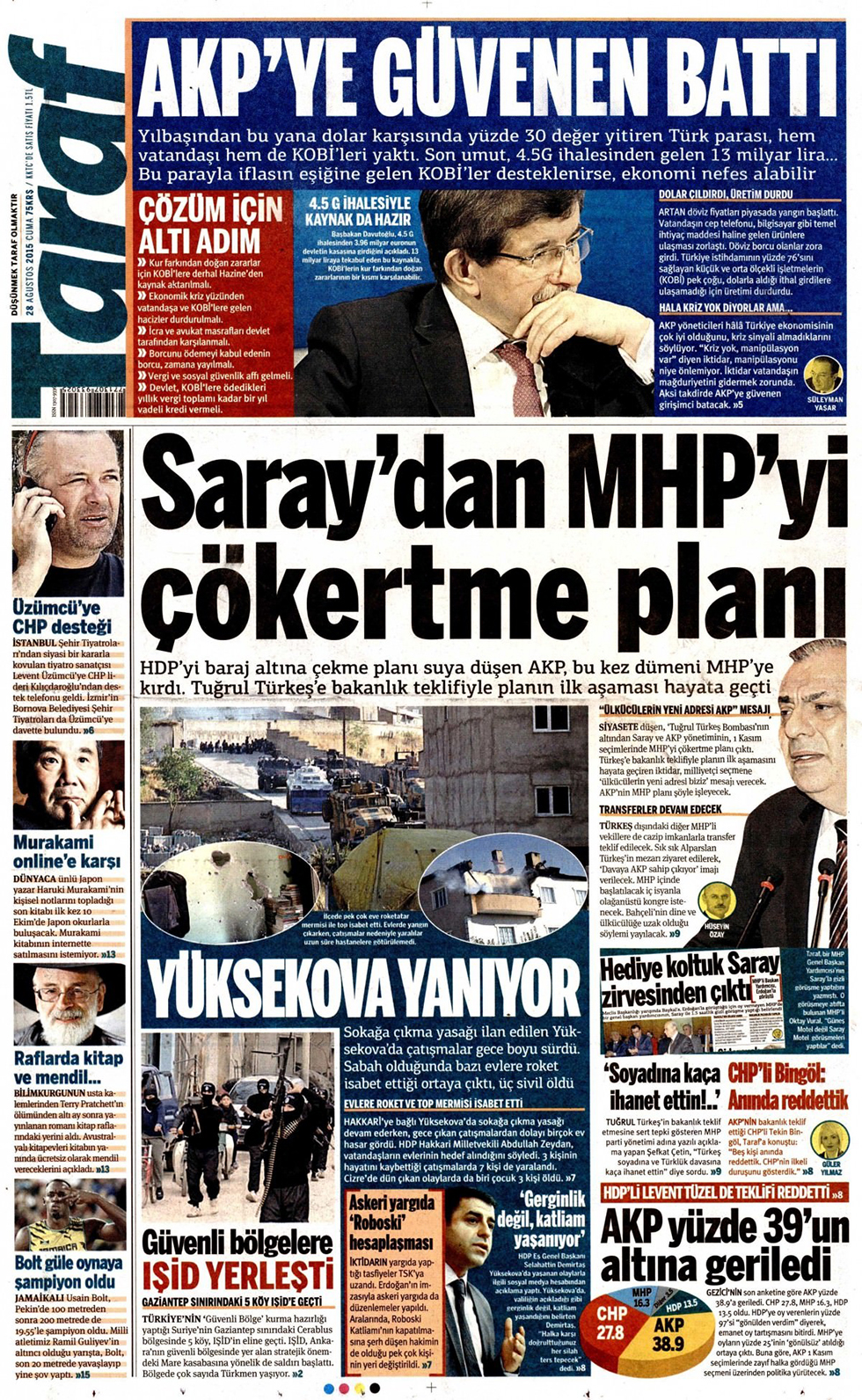 Gazeteler bugün ne yazdı? - 23