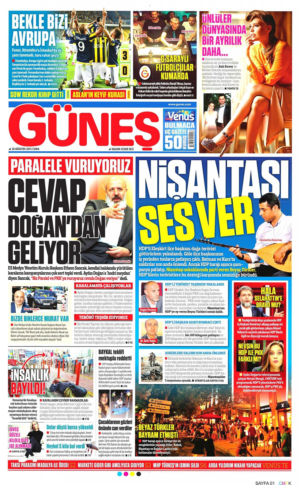 Gazeteler bugün ne yazdı? - 6