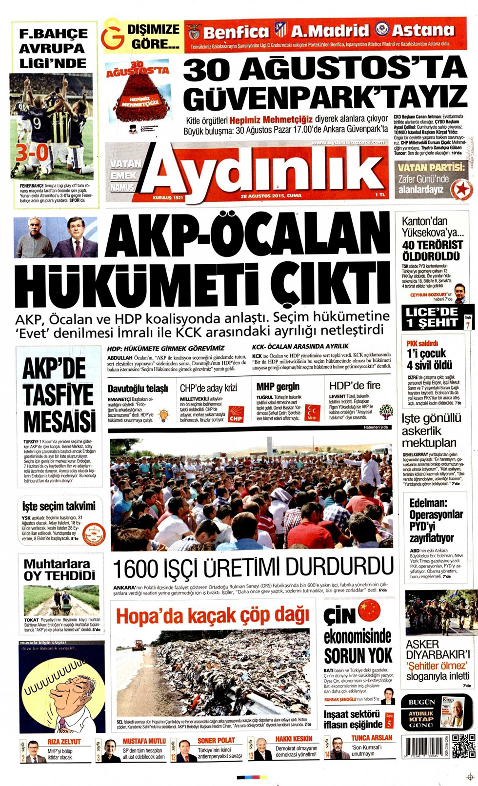 Gazeteler bugün ne yazdı? - 3