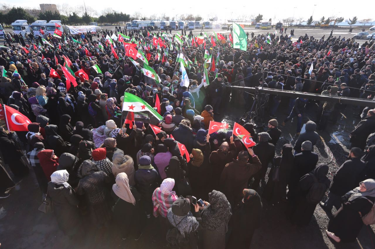 'Halep'e Yol Açın' konvoyu yola çıktı - 9